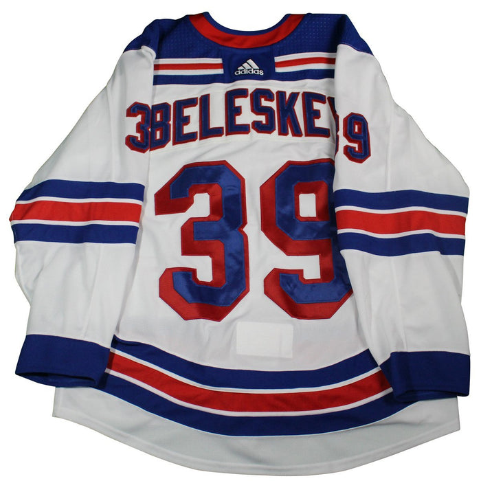 Matt Beleskey # 39 New York Rangers 2017-2018 Game Used New York Ranger (Debut Jersey Worn April 7th 2018)