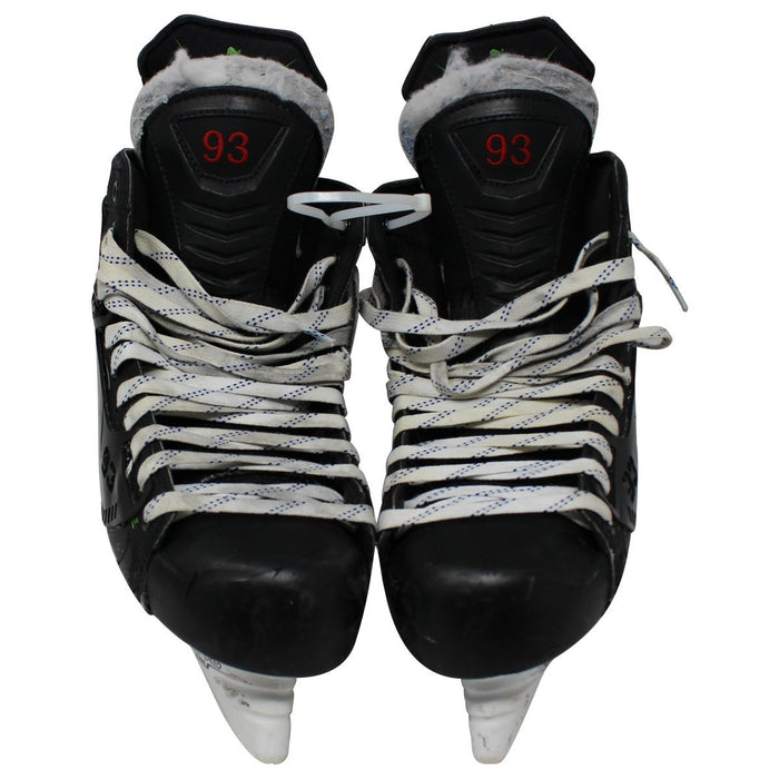 Mika Zibanejad # 93 New York Rangers 2017/2018 Game Used Skates