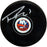 Travis Hamonic Signed Islanders Puck