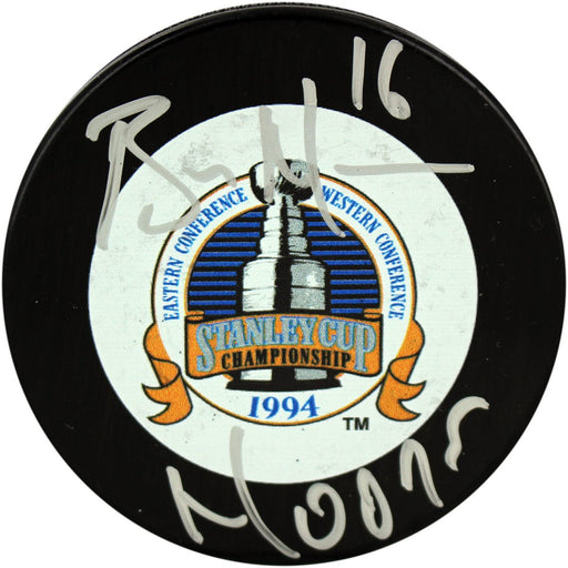 Brian Noonan Signed 1994 Stanley Cup Puck w NoonsInsc.