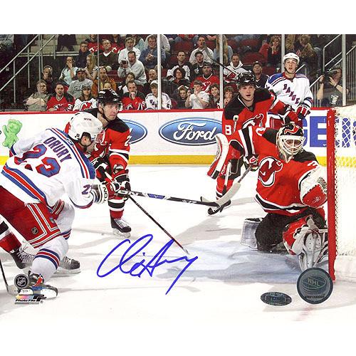 Chris Drury Game Tying Goal vs Devils 8x10 Photo