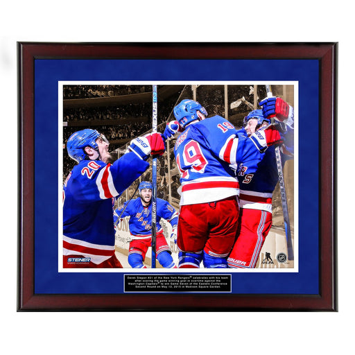 Derek Stepan Game Winning Goal vs . Capitals Playoff Game 7 Celebration 16x20 Photo (473227778)