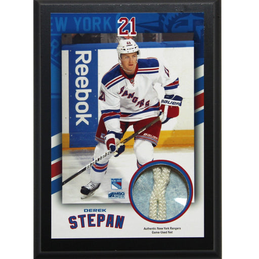 Derek Stepan New York Rangers 8x10 JerseySockNet Plaque