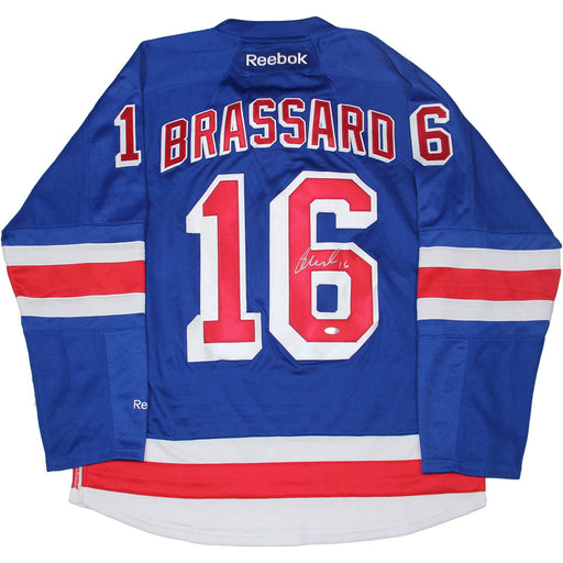 Derick Brassard Signed New York Rangers Blue Authentic Jersey