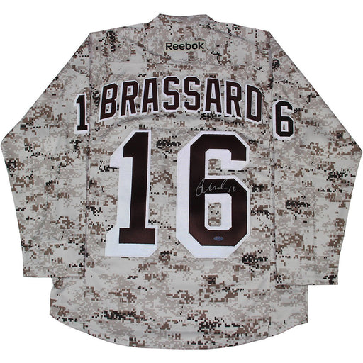 Derick Brassard Signed New York Rangers Camo Jersey