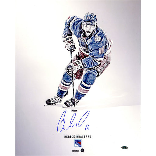 Derick Brassard Signed Steiner Platinum Collection 16x20 Photo