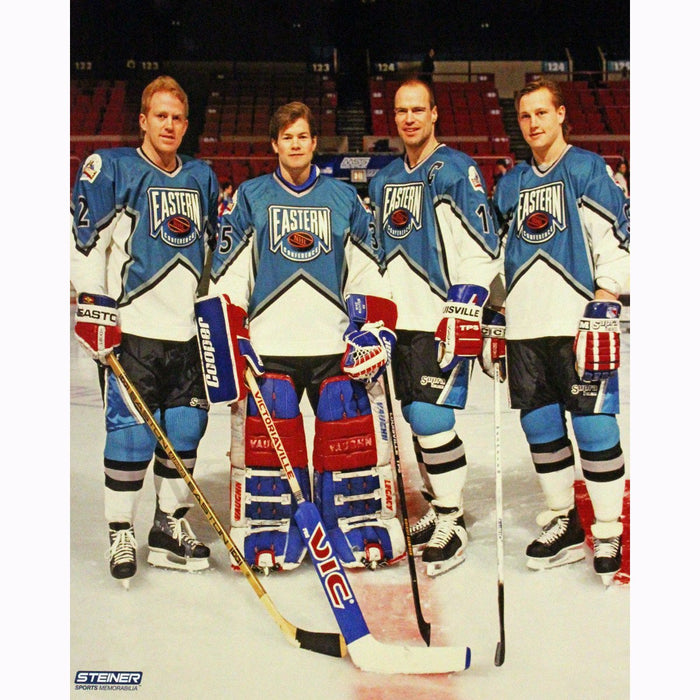 Graves Leetch Messier & Richter 94 All Star 16x20 Photo (Getty 55747665)