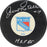 Jean Ratelle New York Rangers Signed Hockey Puck W HOF 85Insc. (AJ Sports Auth)