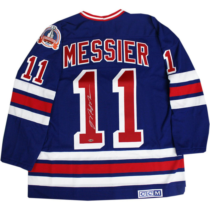 Mark Messier New York Rangers 1994 Replica Blue Home Jersey