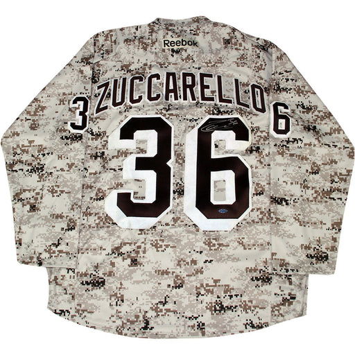 Mats Zuccarello Signed New York Rangers Camo Jersey