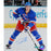 Michael Del Zotto Rangers Blue Jersey Vertical 8x10 Photo