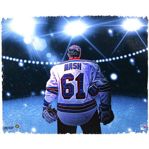 Rick Nash New York Rangers Pregame Stance 22x26 Canvas