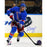 Ryan McDonagh Skating Rangers Blue Jersey Vertical 16x20 Photo Facing Right