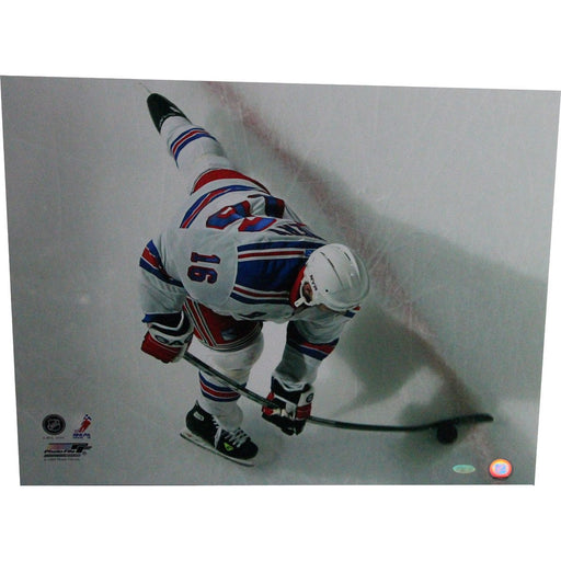 Sean Avery Bent Stick Overhead Slapshot 8x10 Photo