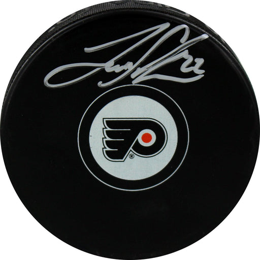 Luke Schenn Philadelphia Flyers Signed Puck