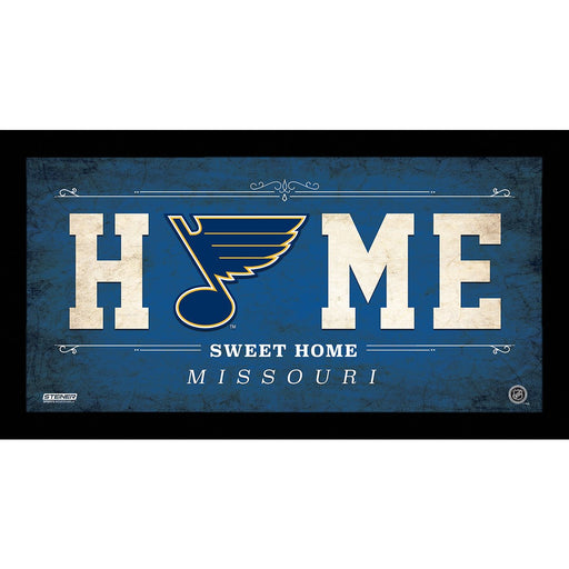 Saint Louis Blues 6x12 Home Sweet Home Sign