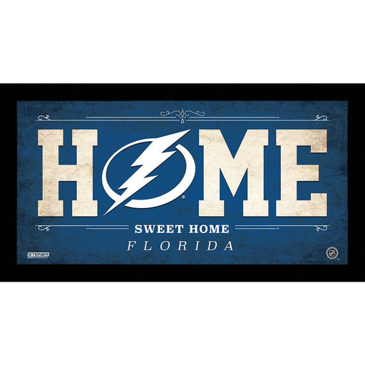 Tampa Bay Lightning 10x20 Home Sweet Home Sign