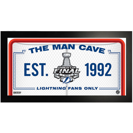 Tampa Bay Lightning Stanley Cup Finals Man Cave 6x12 Framed Photo