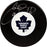 Ed Olczyk Signed Toronto Maple Leafs Puck (Frozen Pond Auth)