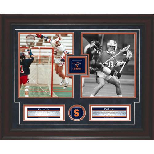 Gary and Paul Gait Framed 2 8x10 Photo Collage