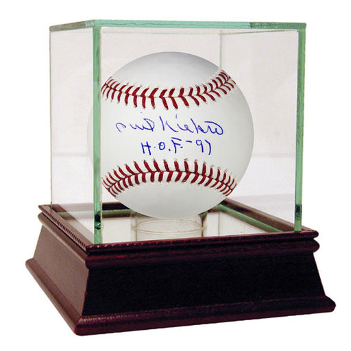 Phil Niekro Signed MLB Baseball w HOF 97 Insc