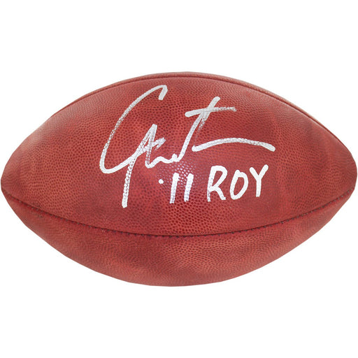 Cam Newton Signed and Inscribed ROY NFL Duke Football