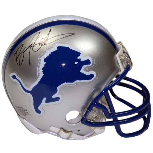 Barry Sanders Signed Detroit Lions Mini Helmet