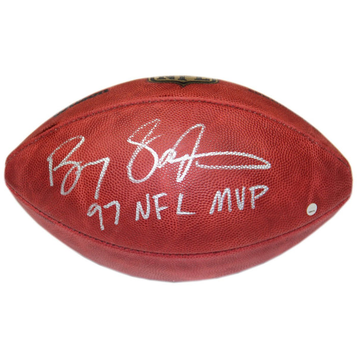 Barry Sanders Signed NFL Duke Football w 97 NFL MVP Insc