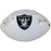 Tim Brown Signed Oakland Raiders White Panel Football w HOF 2015 Insc.