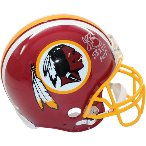 John Riggins Signed Washington Redskins 78-03 TB Pro Line Helmet w SB XVII MVP Insc