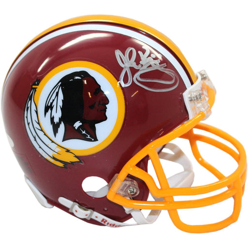 John Riggins Signed Washington Redskins TB Mini Helmet