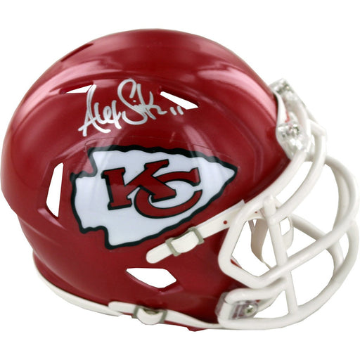 Alex Smith Chiefs Signed Mini Helmets (Lojo Auth)