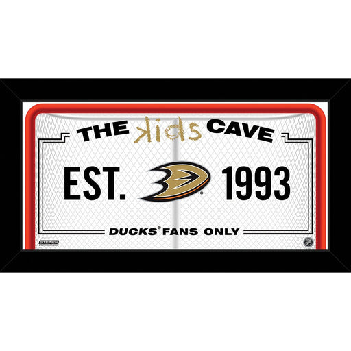 Anaheim Ducks 10x20 Kids Cave Sign