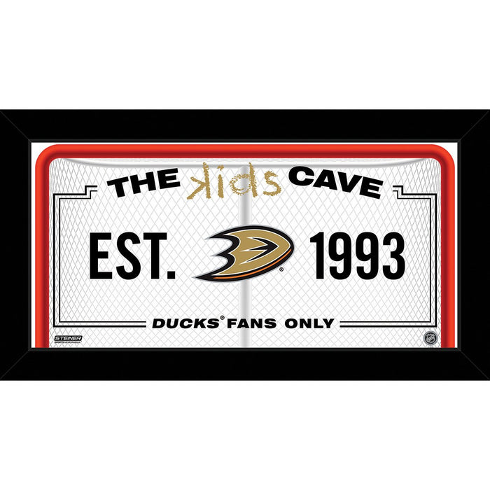 Anaheim Ducks 6x12 Kids Cave Sign