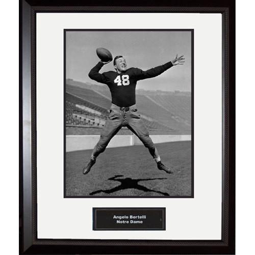 Angelo Bertelli Notre Dame Portrait Framed 16x20 Photo