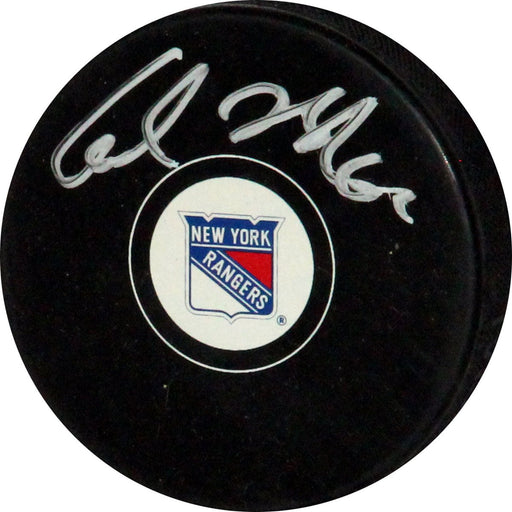 Carl Hagelin New York Rangers Signed Puck