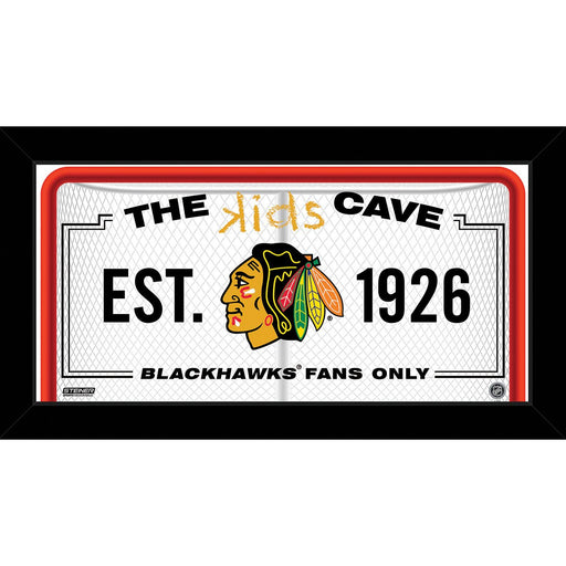 Chicago Blackhawks 6x12 Kids Cave Sign