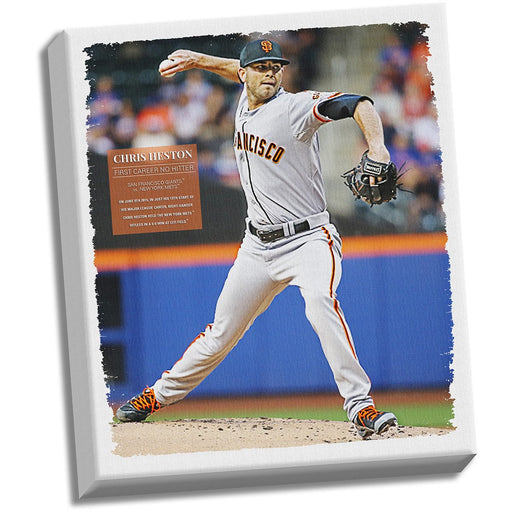 Chris Heston No Hitter 22x26 Canvas? 