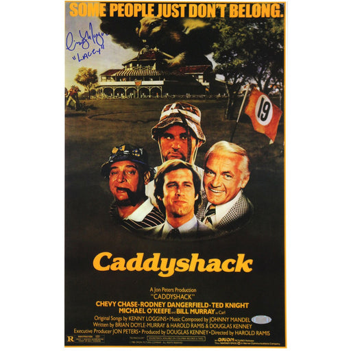 Cindy Morgan Signed 10x16 CaddyShack Movie Poster Photo w LaceyInsc.