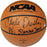 Clyde Drexler Signed NCAA Basketball W Phi Slamma Jamma Insc.