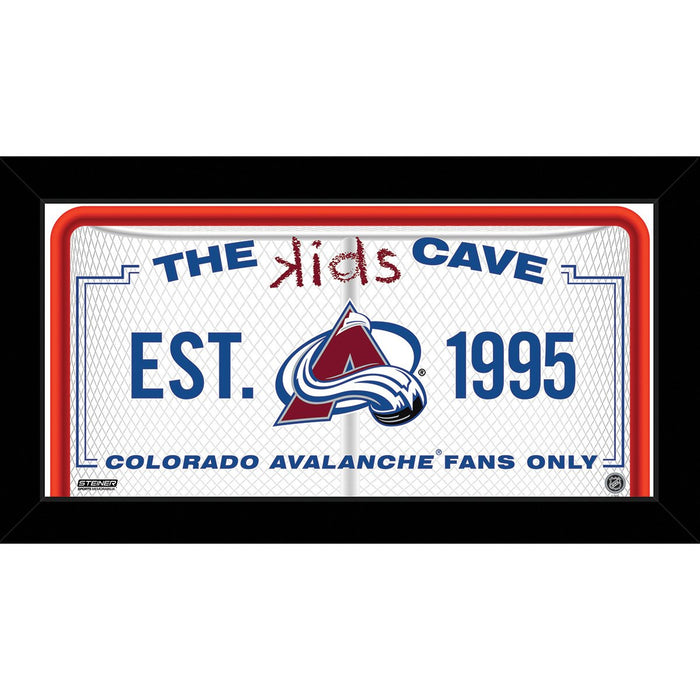 Colorado Avalanche 10x20 Kids Cave Sign