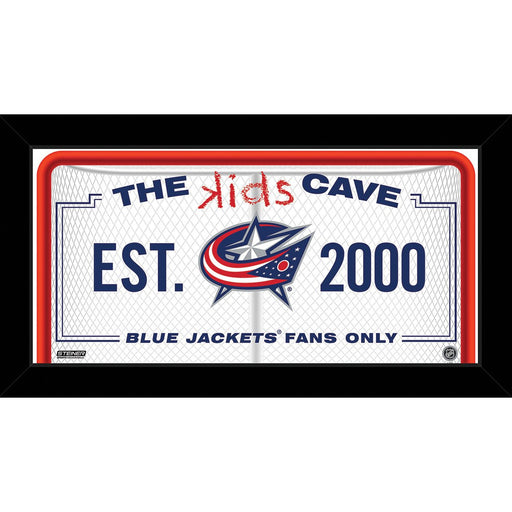 Columbus Blue Jackets 10x20 Kids Cave Sign