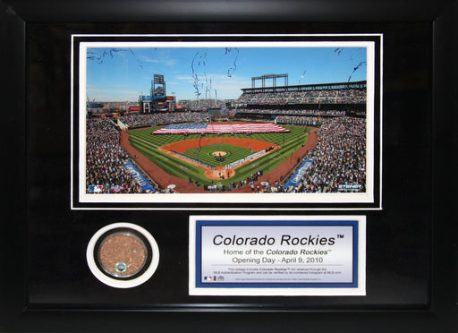 Coors Field 11x14 Mini Dirt Collage