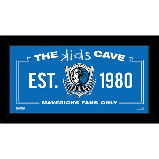 Dallas Mavericks 10x20 Kids Cave Sign