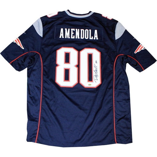 Danny Amendola Signed Blue Jersey (SI Auth)