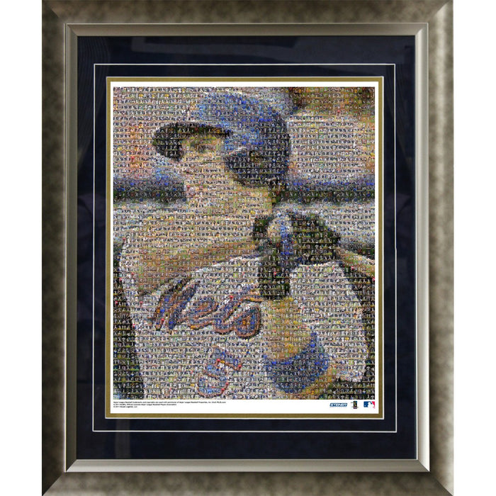 David Wright New York Mets Mosaic Framed 16x20 Photo (Ltd of 1000)