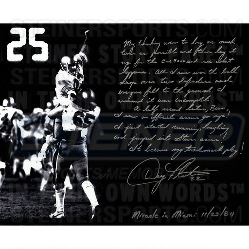 Doug Flutie Signed 16x20 Story Photo