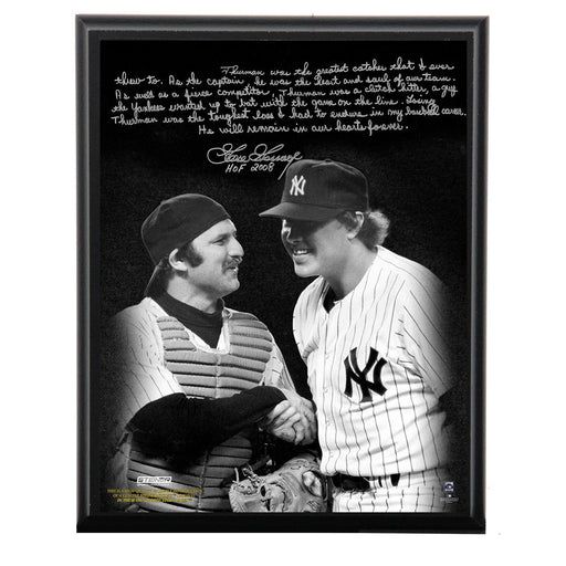 Goose Gossage Facsimile Thurman M on Metallic 8x10 Story Plaque