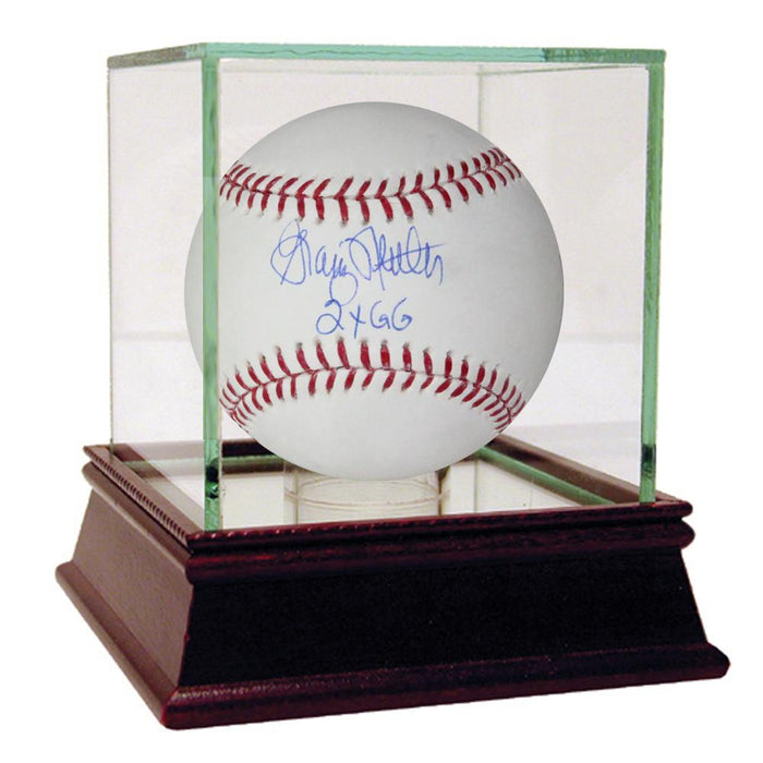 Graig Nettles MLB Baseball w 2x GG Insc. (MLB Auth)