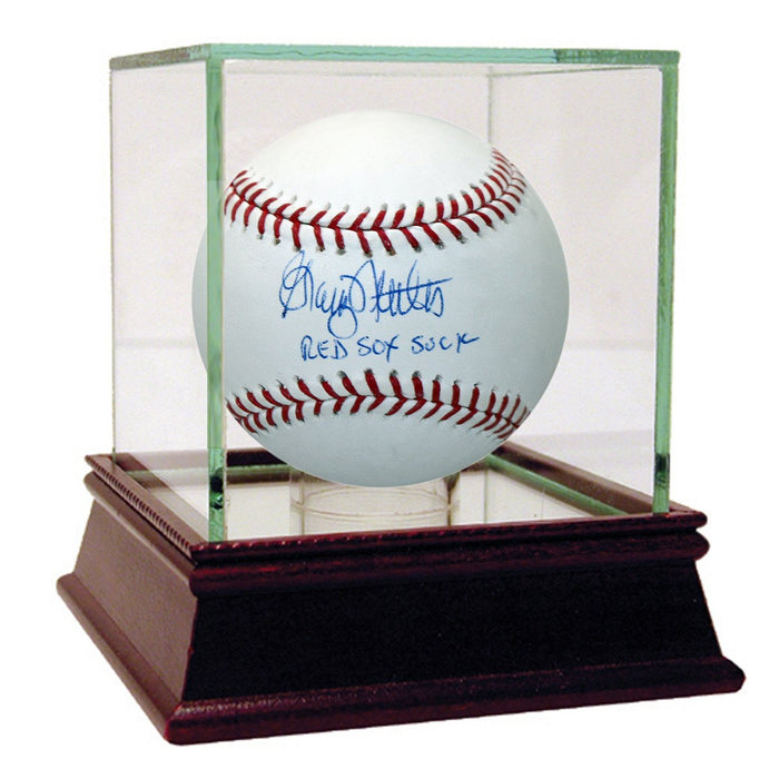 Graig Nettles Signed MLB Baseball w Red Sox Suck insc